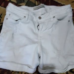 White shorts